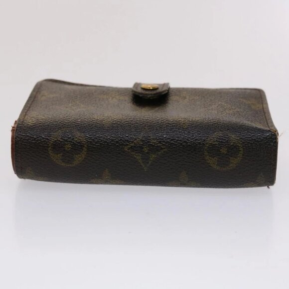 LOUIS VUITTON Monogram Porte Monnaie Billets Viennois Wallet M61663 Auth 46801 - Picture 7 of 16